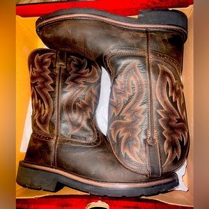 Used cowboy work boots